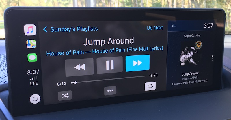 acura rdx carplay music both