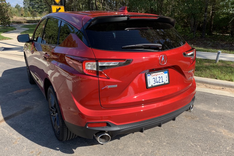 acura rdx rear