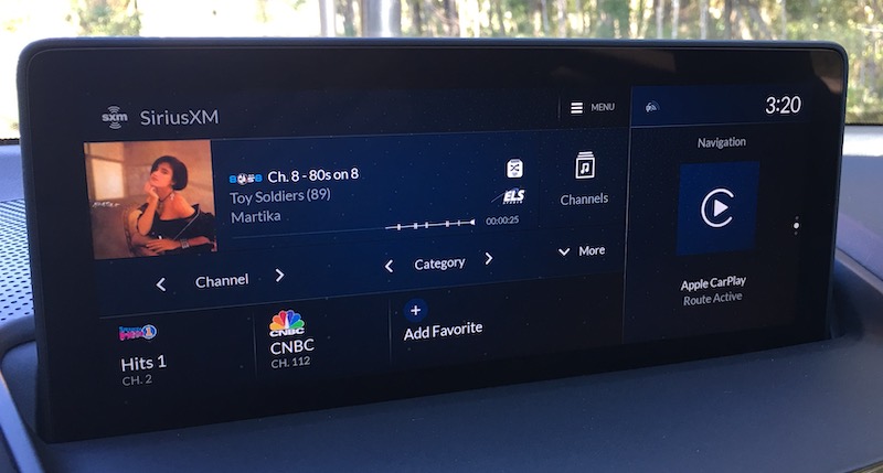 acura rdx sirius carplay maps