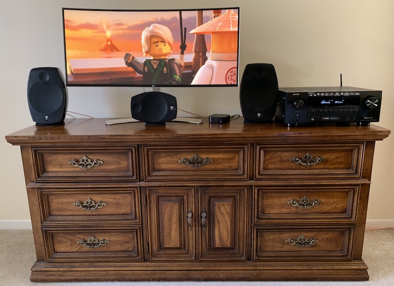 denon focal setup