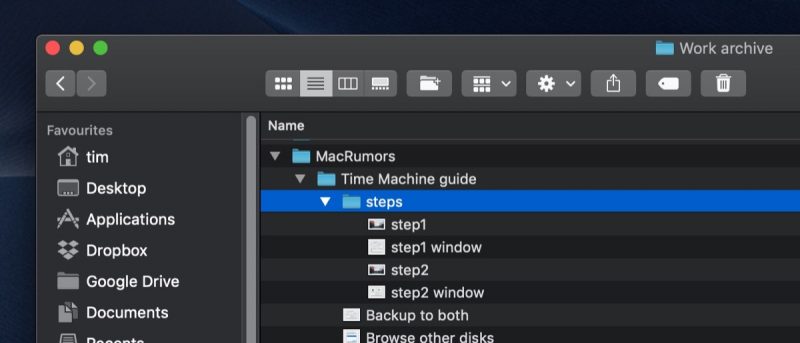 finder option key features