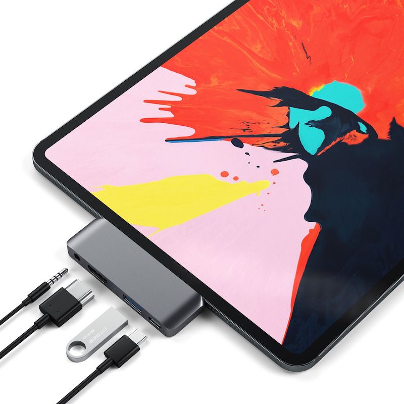 ipad pro satechi hub