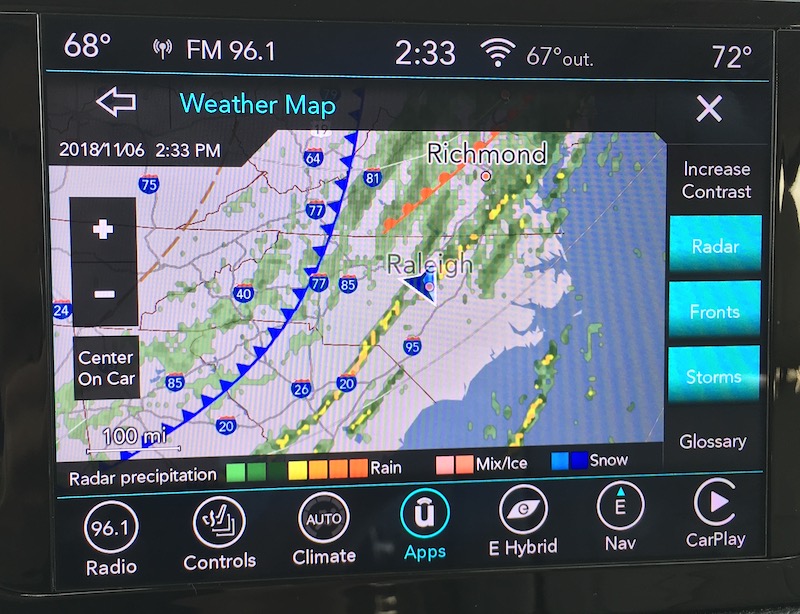 pacifica travel link weather