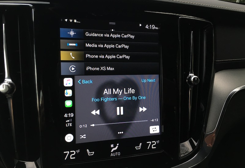 volvo s60 carplay audio