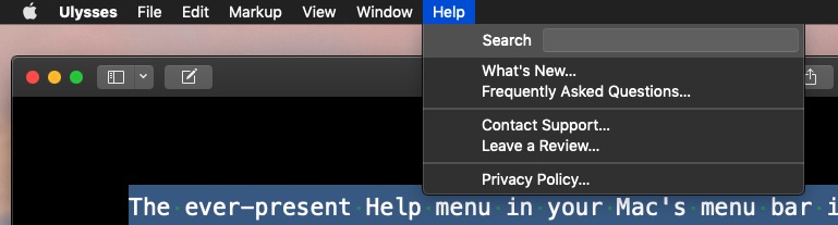 how to use macos help 3