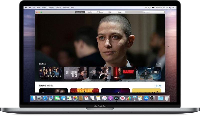 movie and tv apps for mac