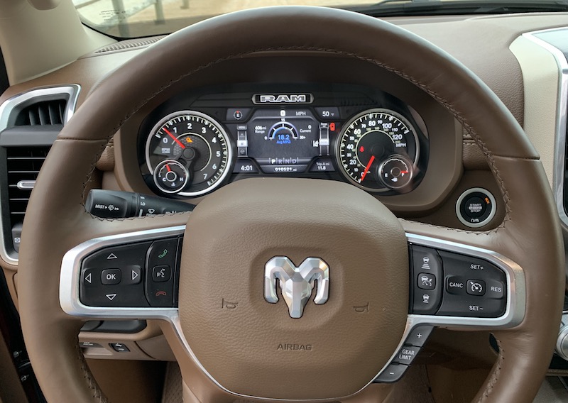 ram 1500 steering wheel