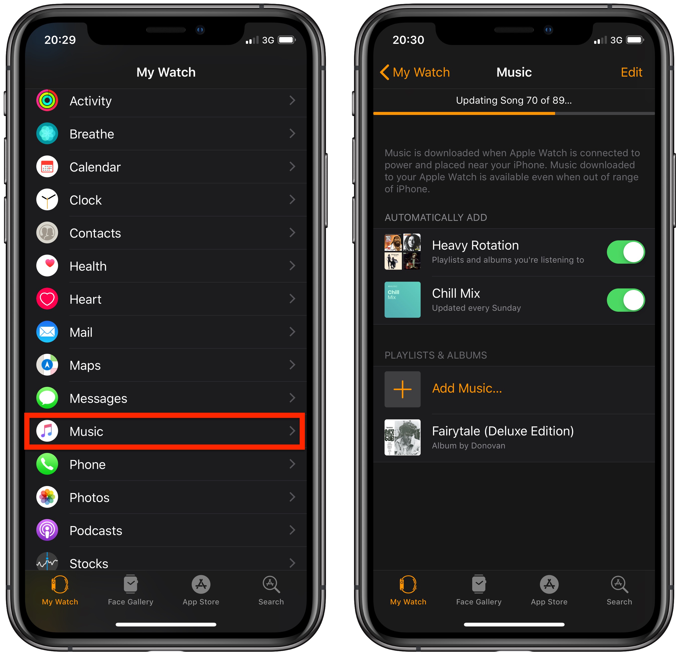 How to Sync Albums and Playlists From Apple Music to Your Apple Watch -  MacRumors