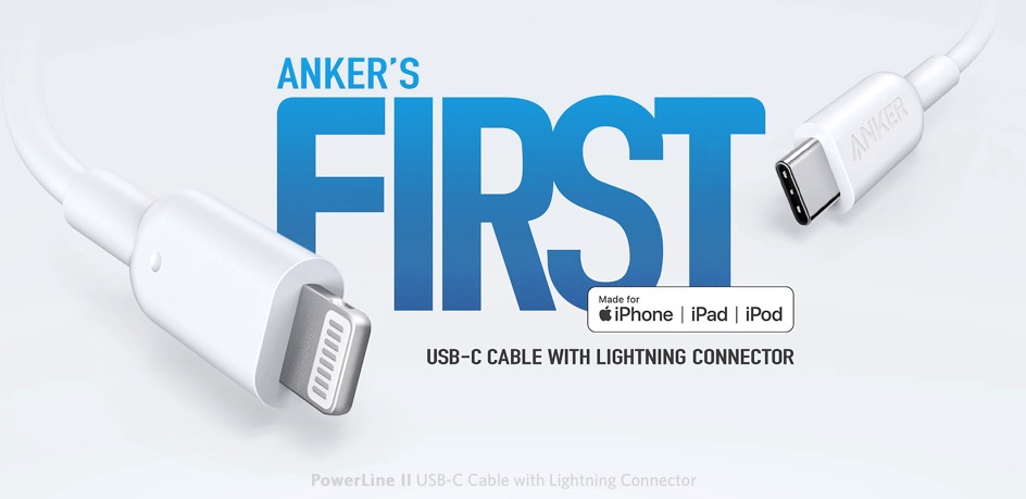 anker usb c to lightning cable