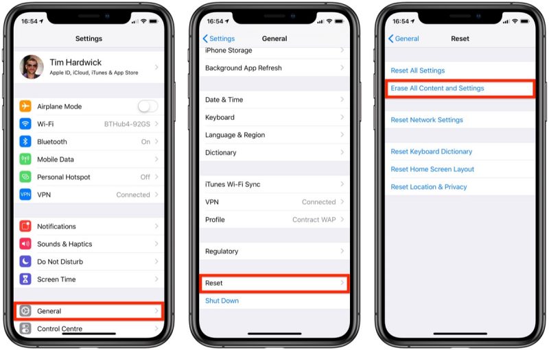 How to Erase Your Old iPhone Before Trading It In - MacRumors