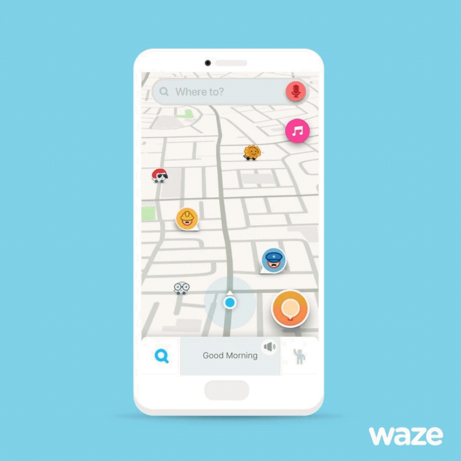 pandora waze