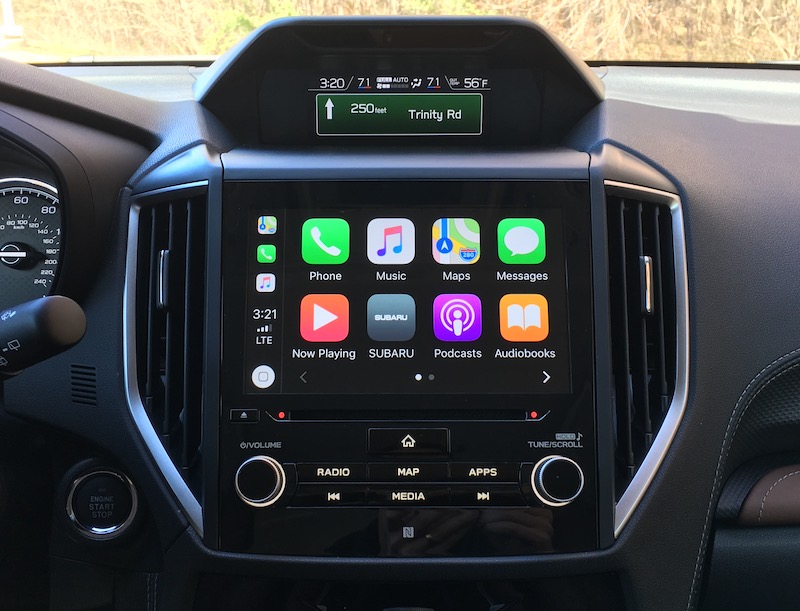 subaru forester carplay home