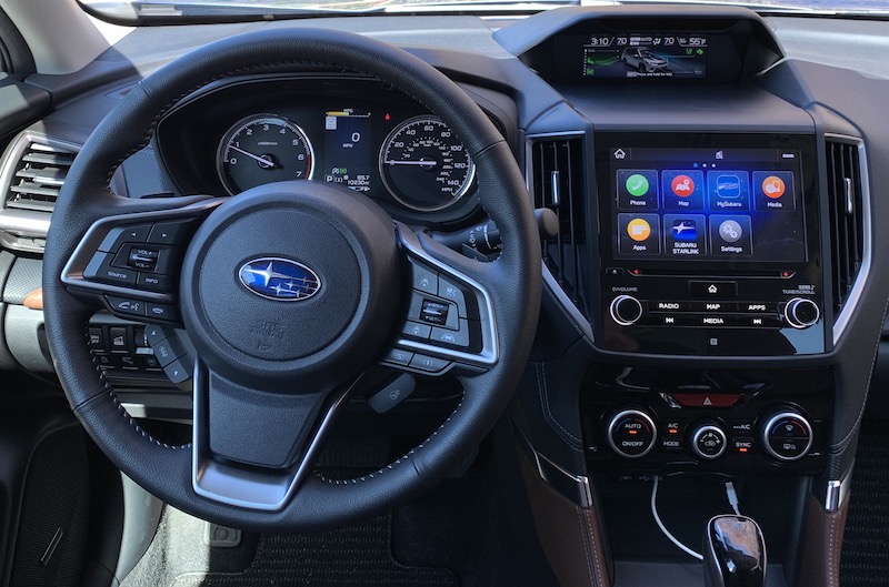 subaru forester cockpit