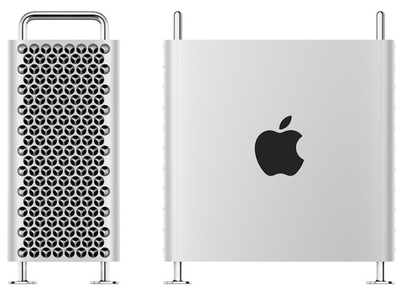 2019 mac pro side and front