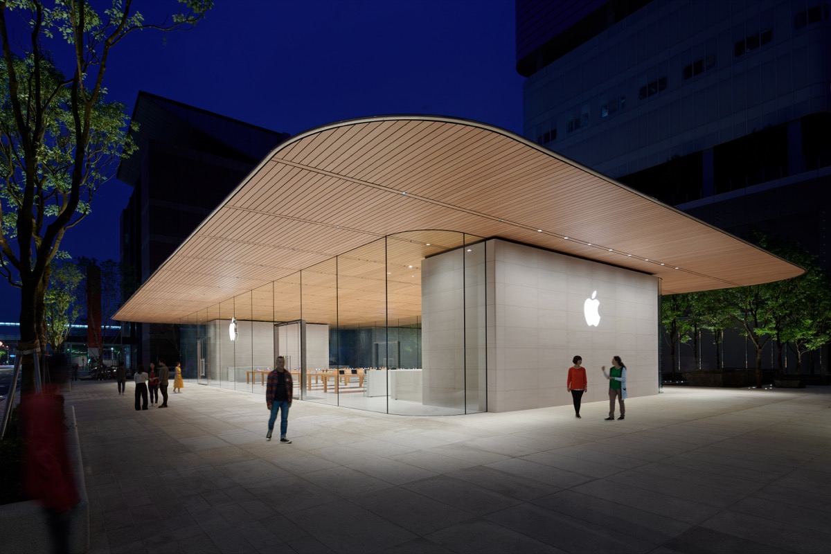 new apple store taipei exterior 061219