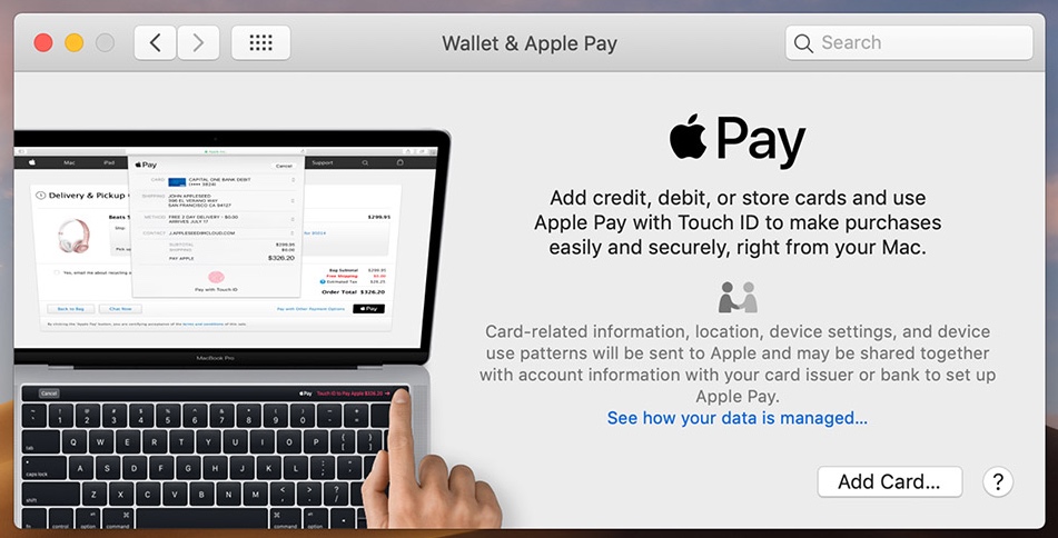 Apple pay on macbook pro without touch id redken spray extreme cat