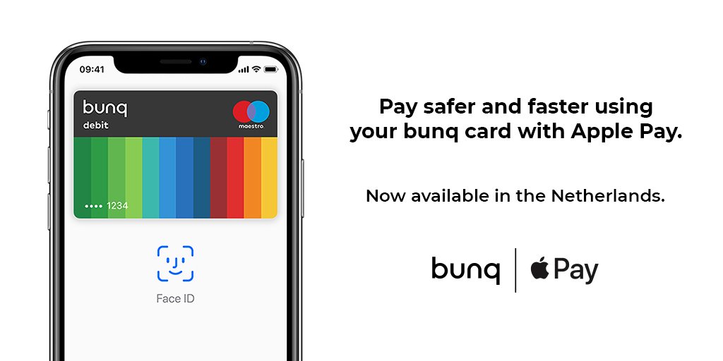 apple pay bunq netherlands