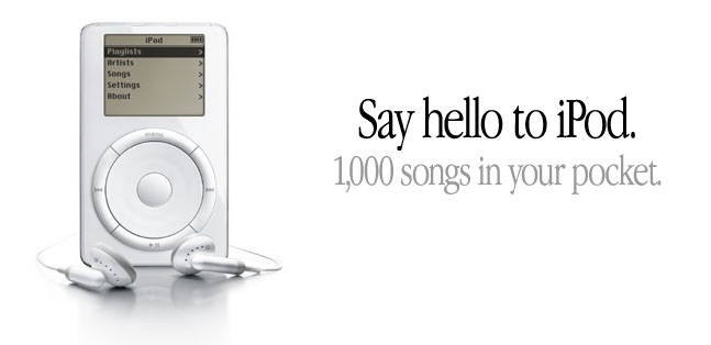 ipod say hello