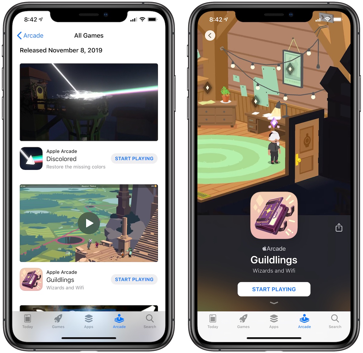 photo of Apple Arcade Now Has 100 Games With Addition of New Titles Today, Including 'Guildlings' image