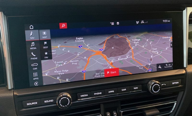 porsche macan nav