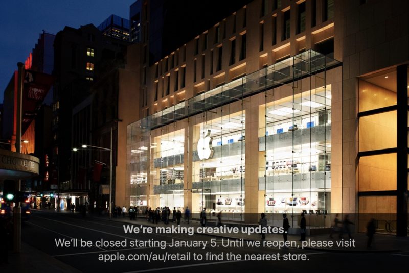 apple sydney closure