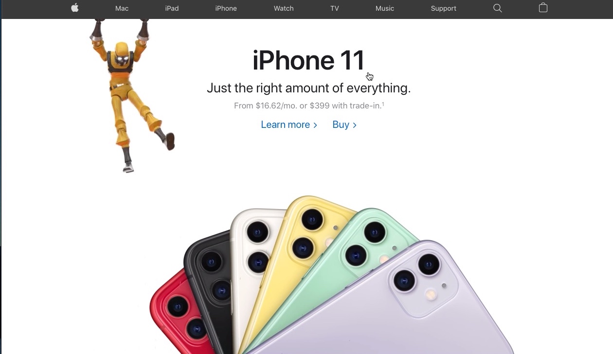 Apple Arcade Game Characters Let Loose on Apple's Website in Playful Promotion