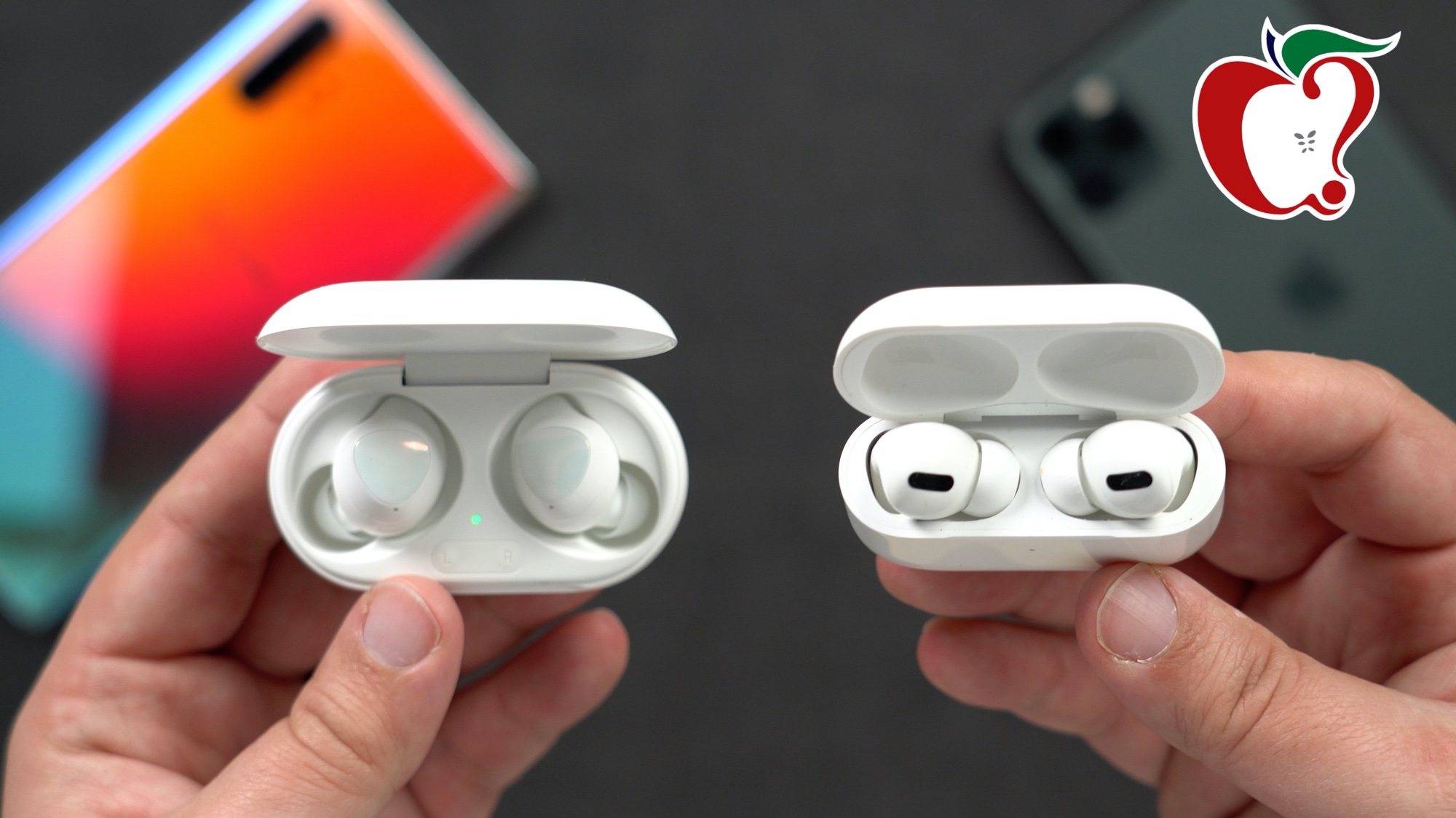 Samsung's New Galaxy Buds+ Compared to AirPods and AirPods Pro thumbnail