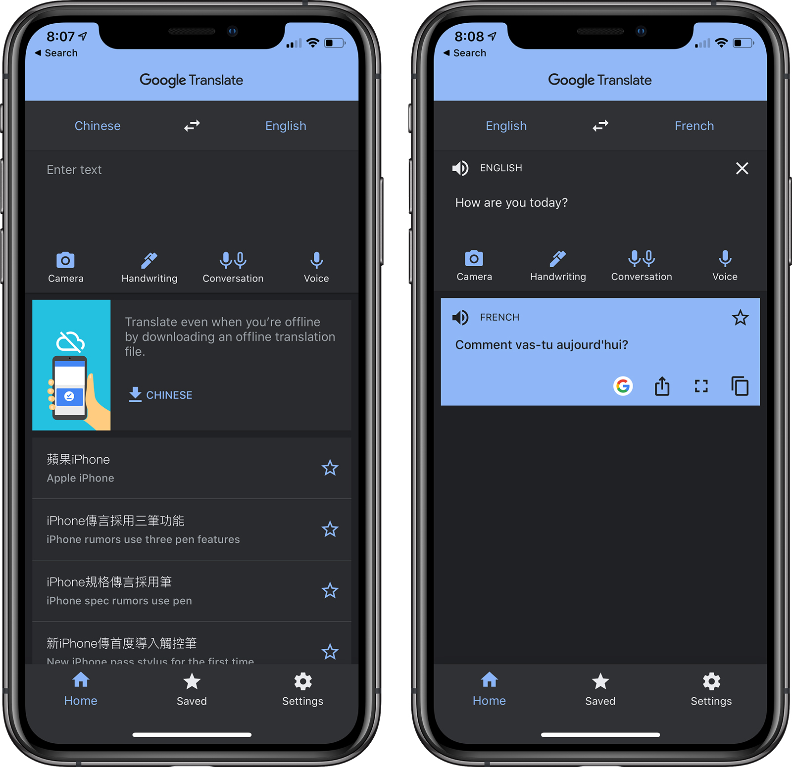 iphone google translate app