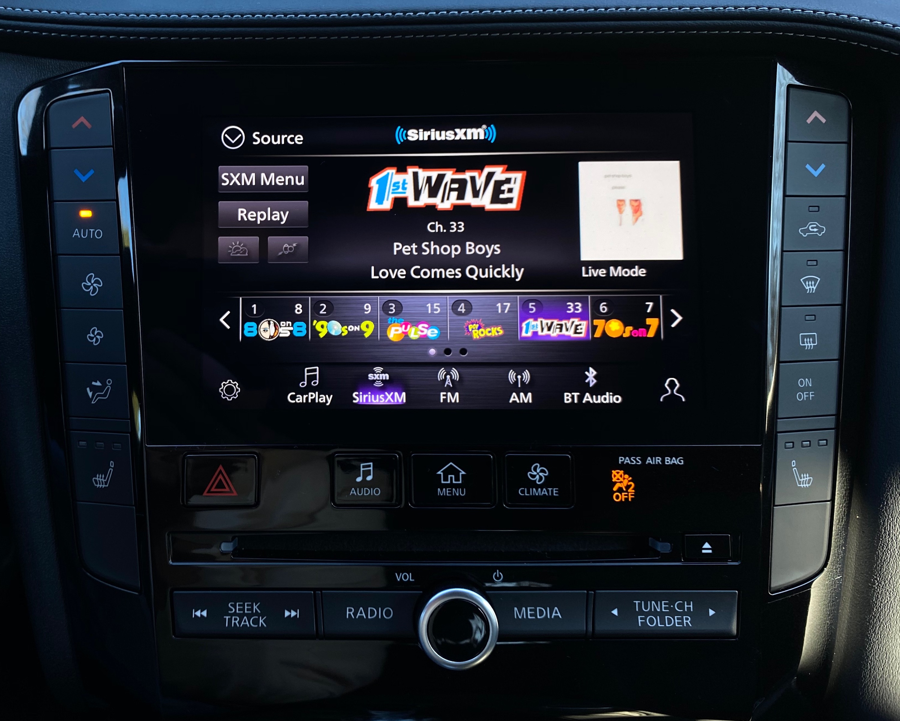 infiniti qx50 radio