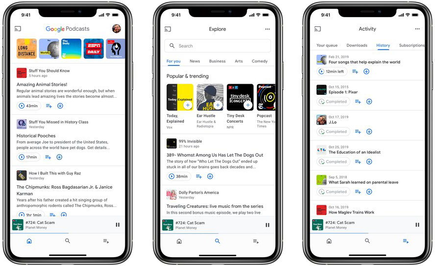 photo of Google Podcasts App Expands to iOS image