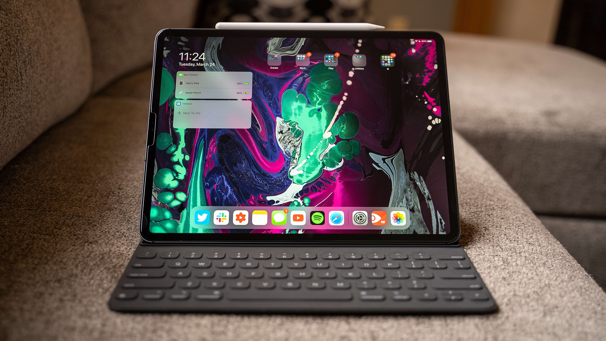 photo of Hands-On With Apple's New Smart Keyboard Folio for the 2020 iPad Pro Models image