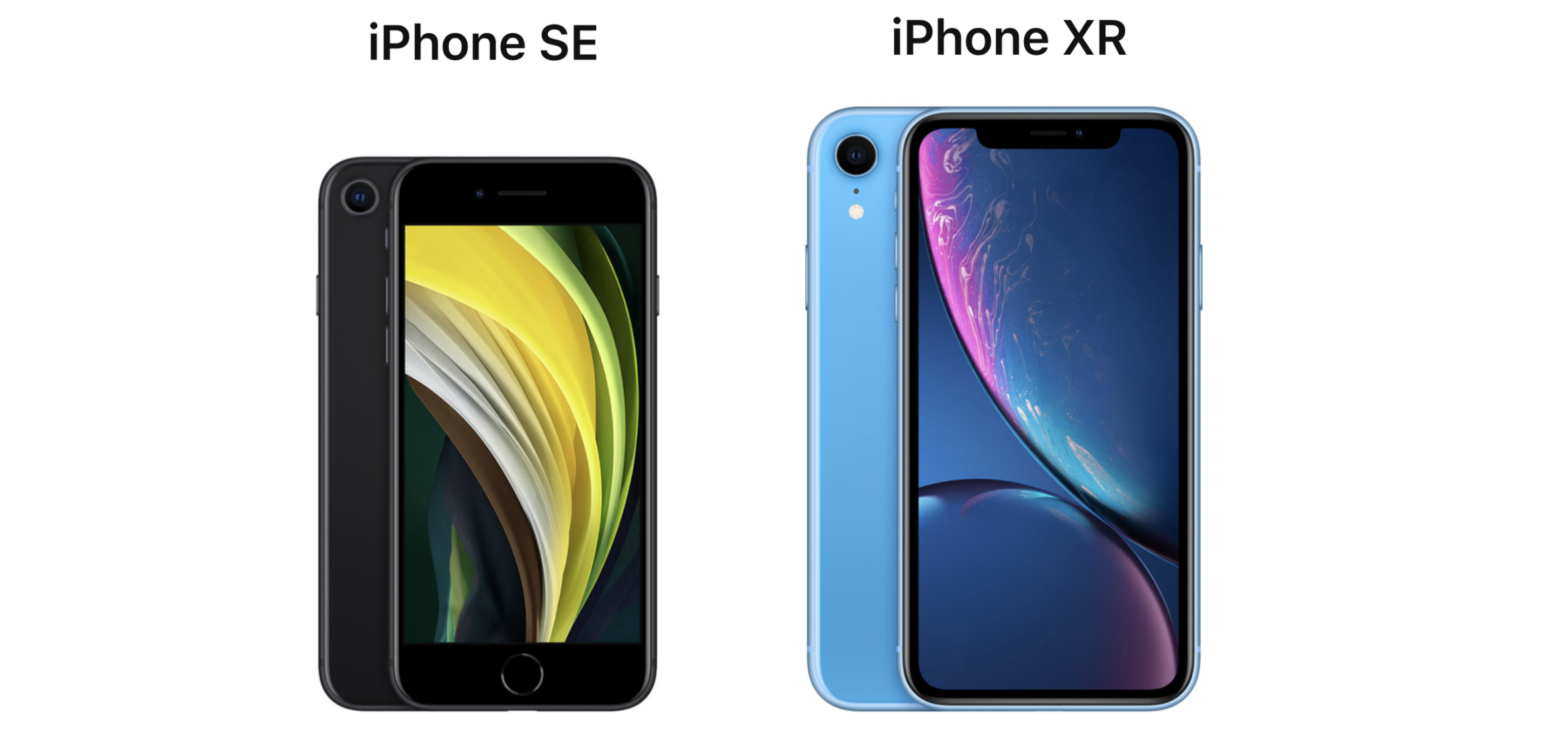 iPhone SE vs. iPhone XR: Features Compared