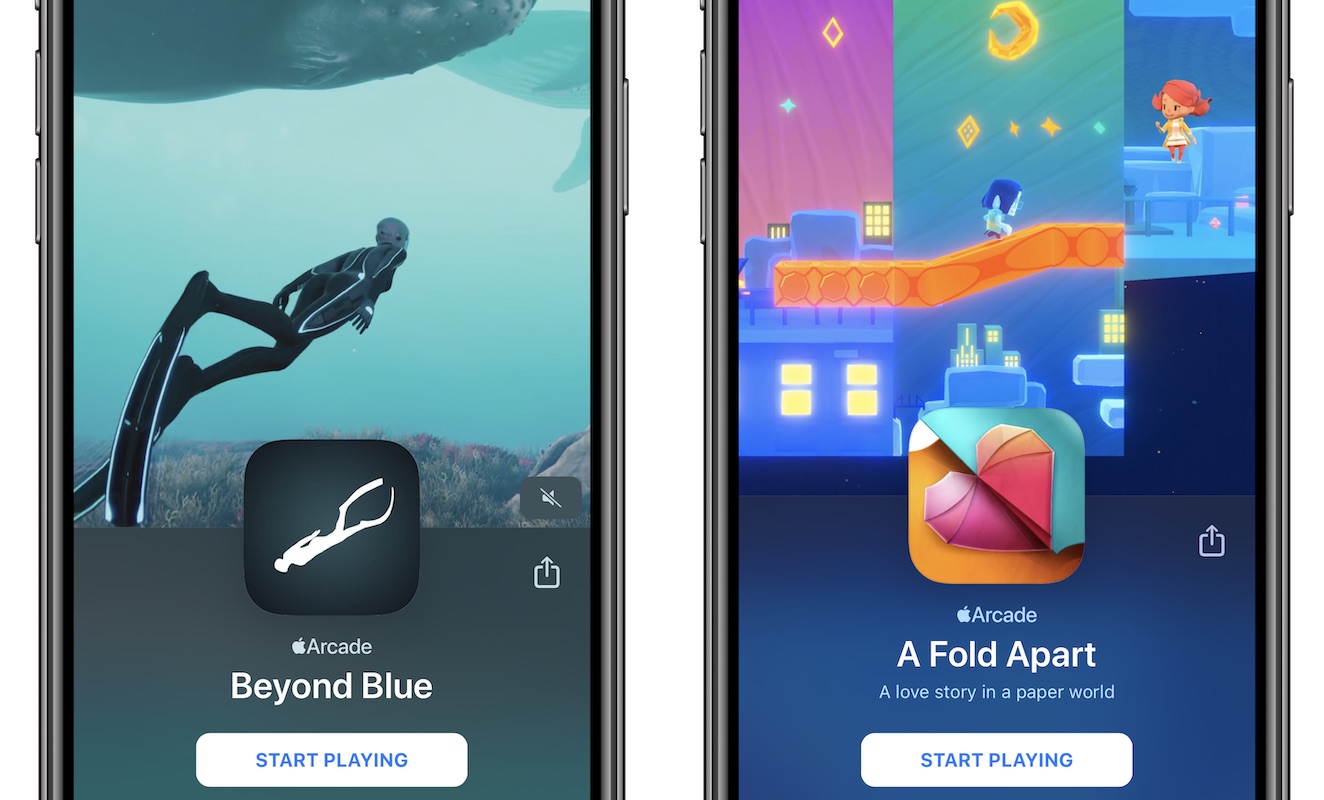 Apple Arcade Gets Two New Games: 'Beyond Blue' and 'A Fold Apart'