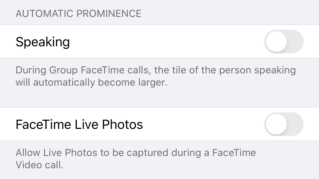 facetimeautomaticprominence