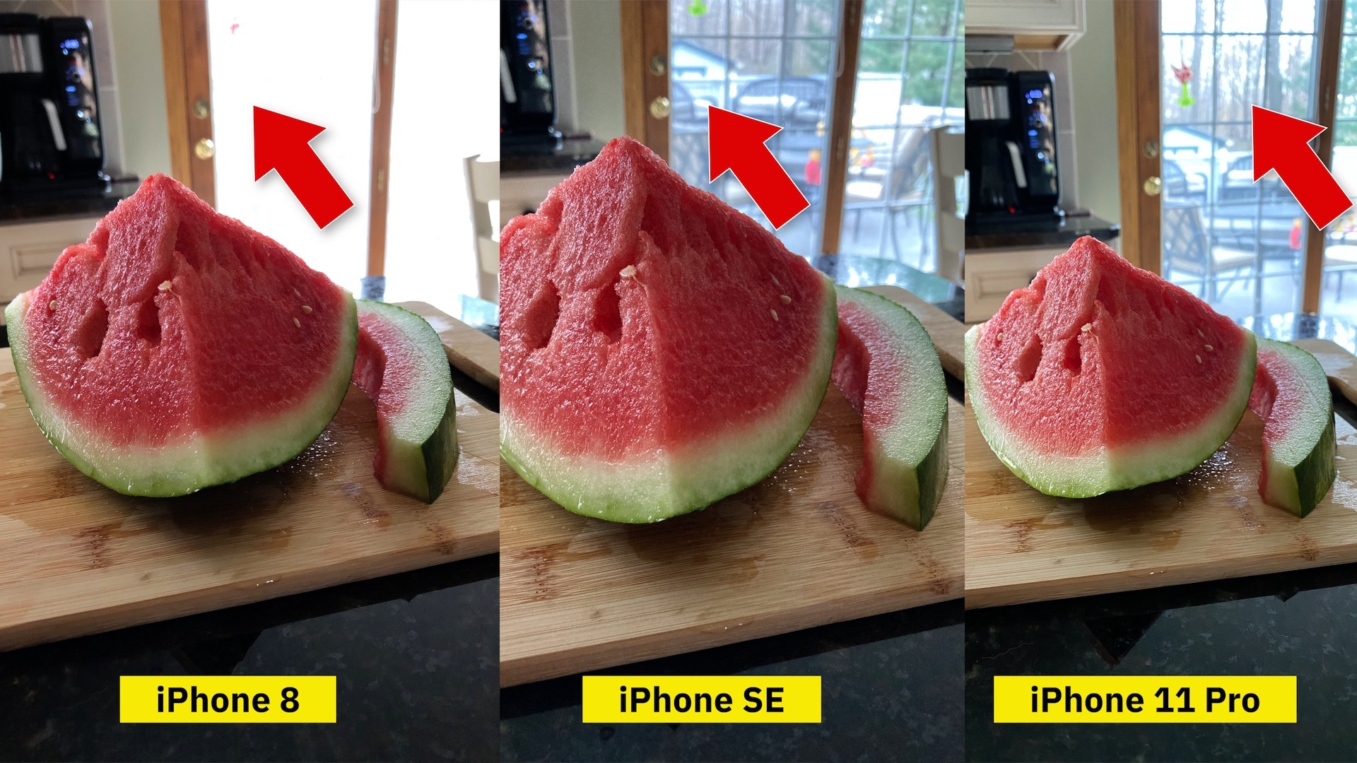 Camera Comparison: 2020 iPhone SE vs. iPhone 8 and iPhone 11 Pro ...