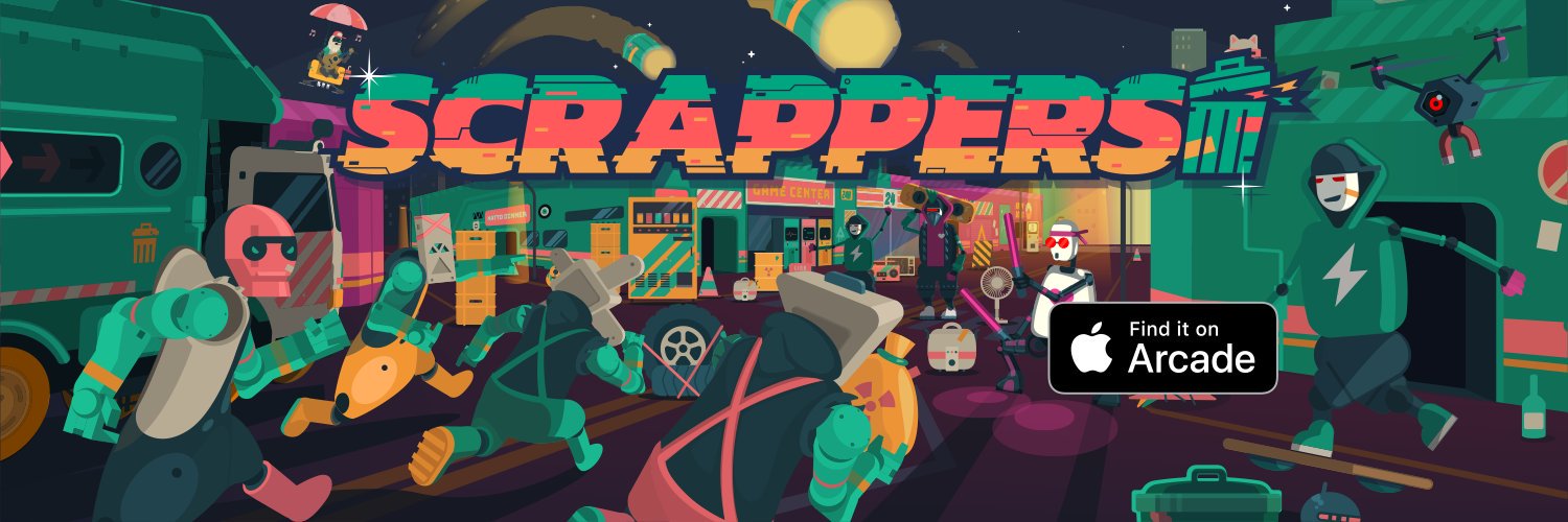 Futuristic Trash Cleanup Game 'Scrappers' Added to Apple Arcade