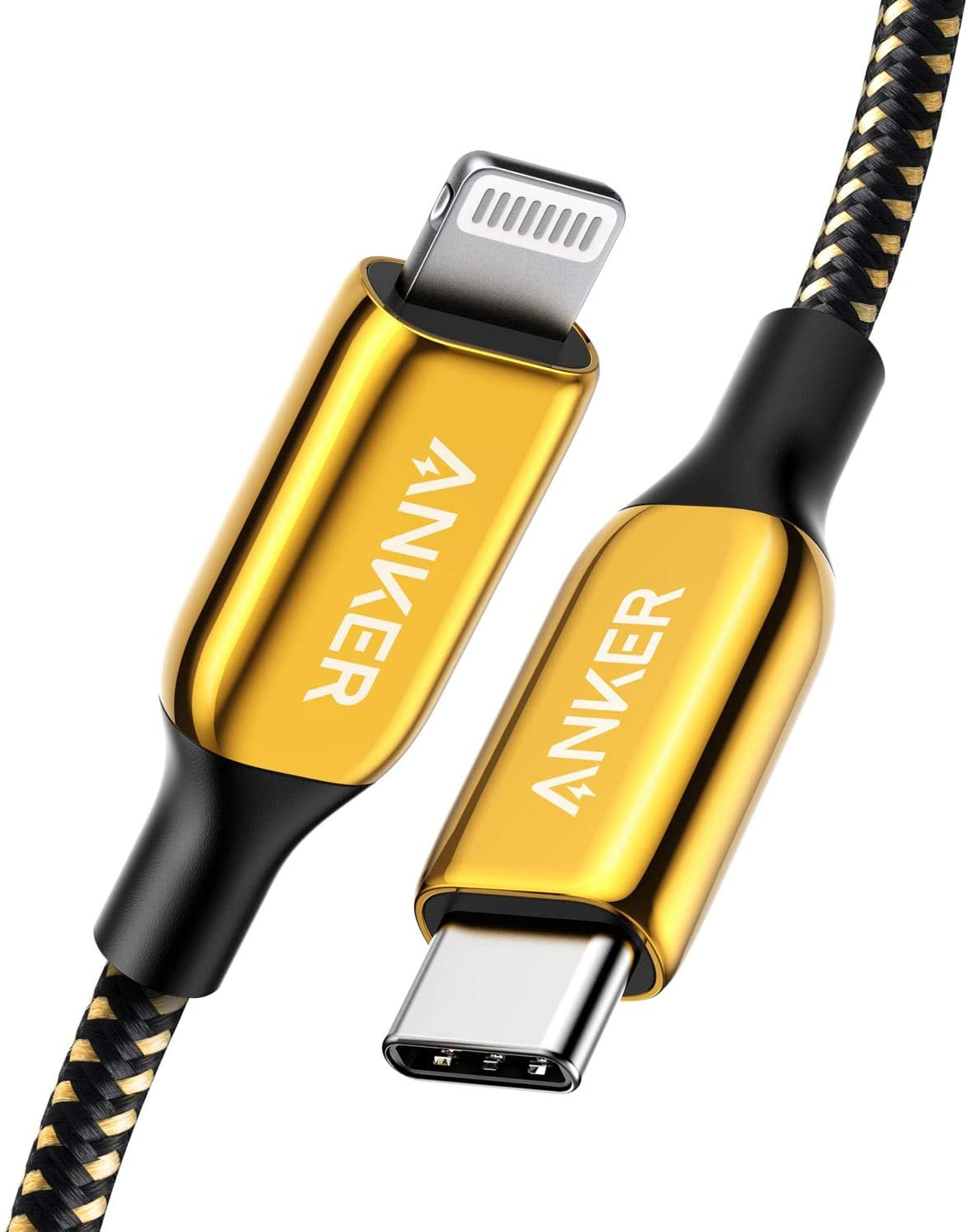 photo of Anker Launches $100 24K Gold-Plated USB-C to Lightning Cable image