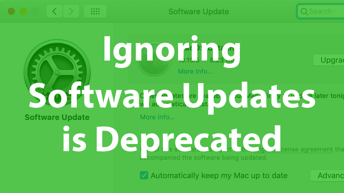 Apple Making It Harder to Avoid Nagging macOS Update Notifications - MacRumors