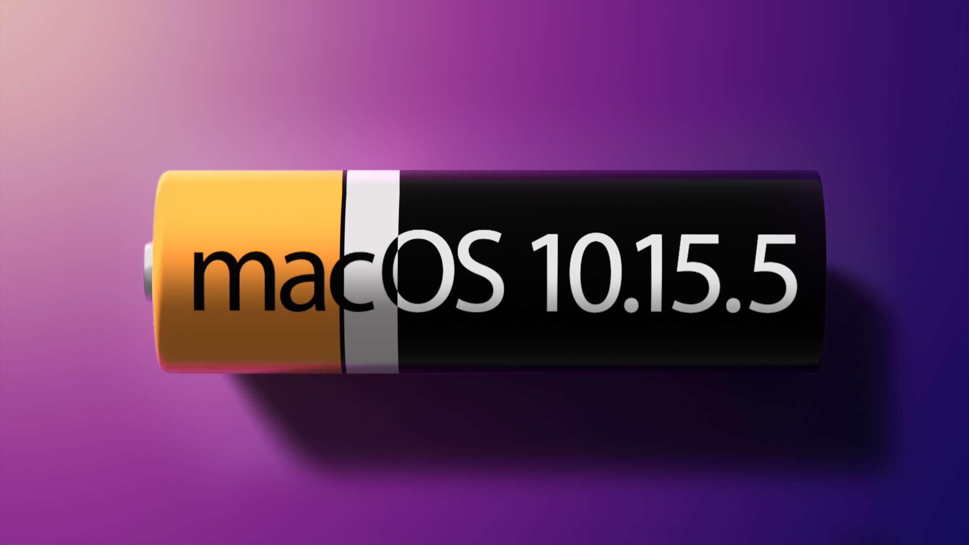 Macos 10.15. Battery Mac os.