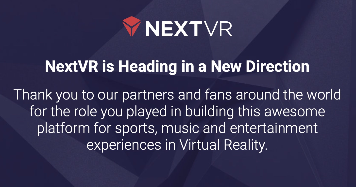 Apple Acquires Virtual Reality Company NextVR thumbnail