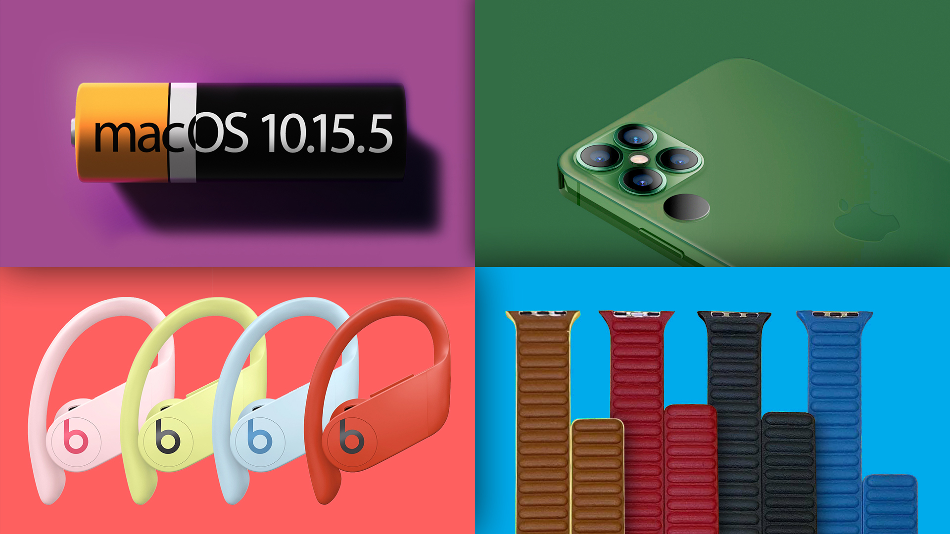 photo of Top Stories: macOS 10.15.5, New Powerbeats Pro Colors, iPhone 12 and 13 Rumors, and More image