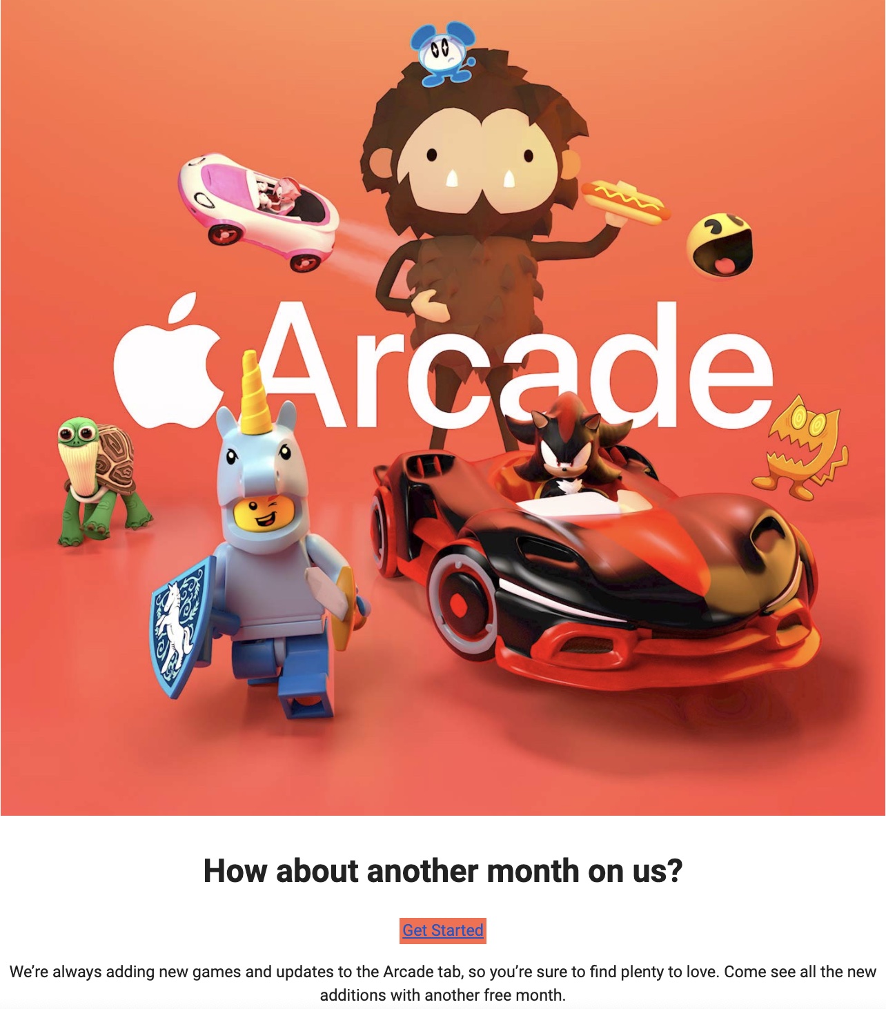 Apple Offering Some Users an Extra Month of Free Apple Arcade Access