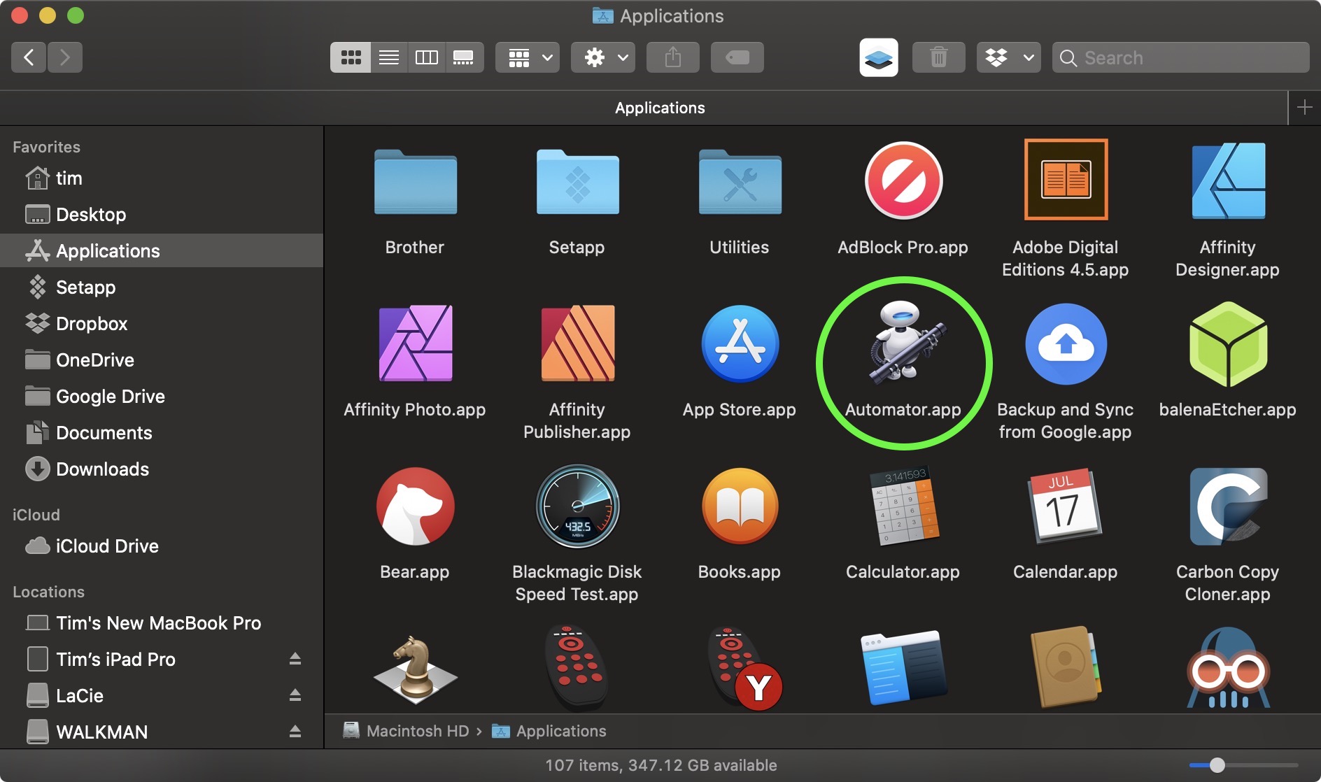 automator app - نحوه ایجاد یک پوشه تبدیل تصویر در macOS