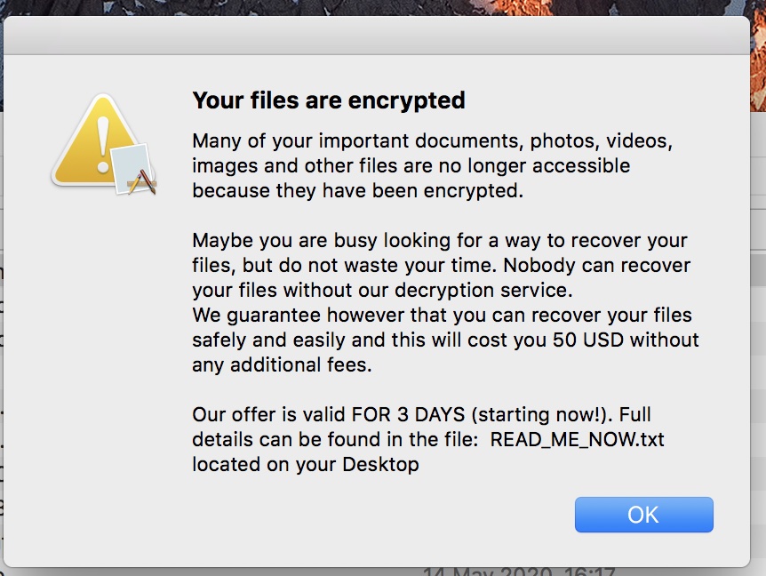 photo of New Mac Ransomware Found in Pirated Mac Apps image