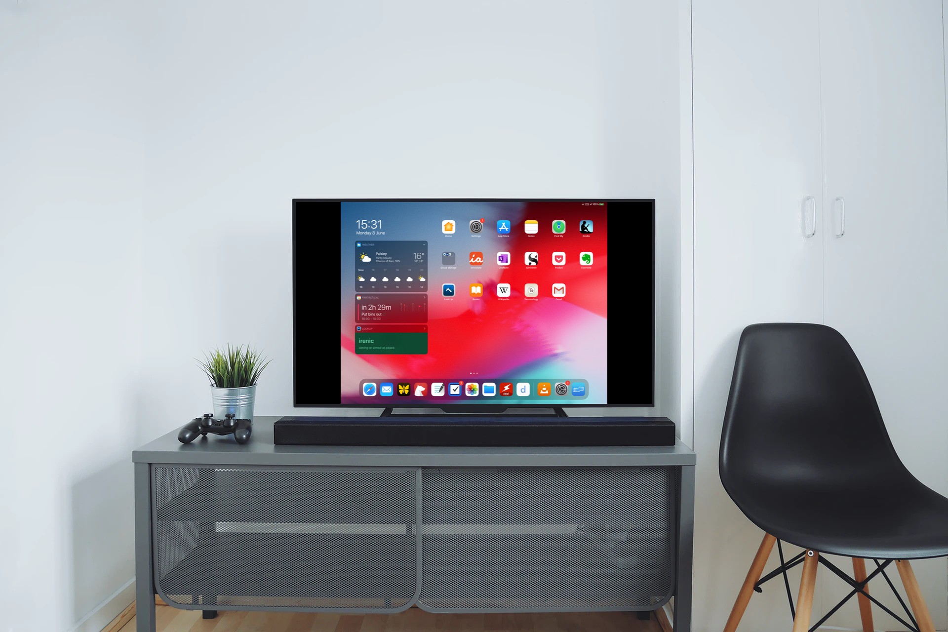 Ipad Screen On Apple Tv Or A Smart, How To Mirror Your Ipad Pro Apple Tv