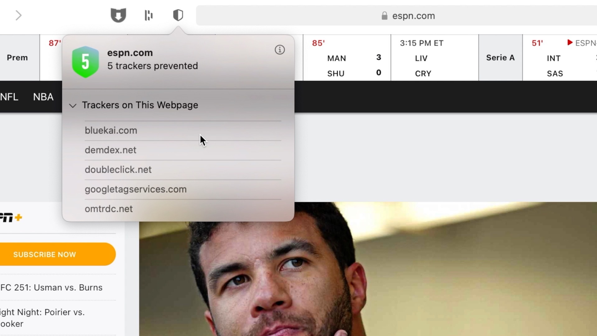 espn notification bar widget for mac os sierra