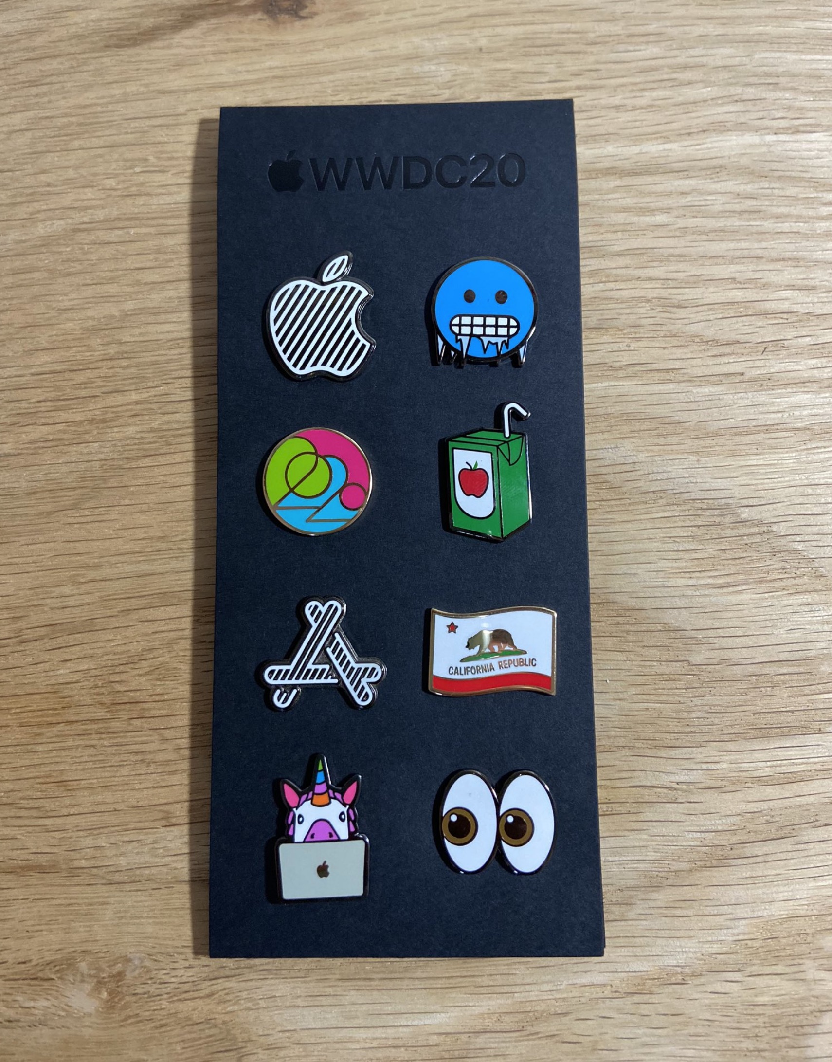 wwdc20 pins