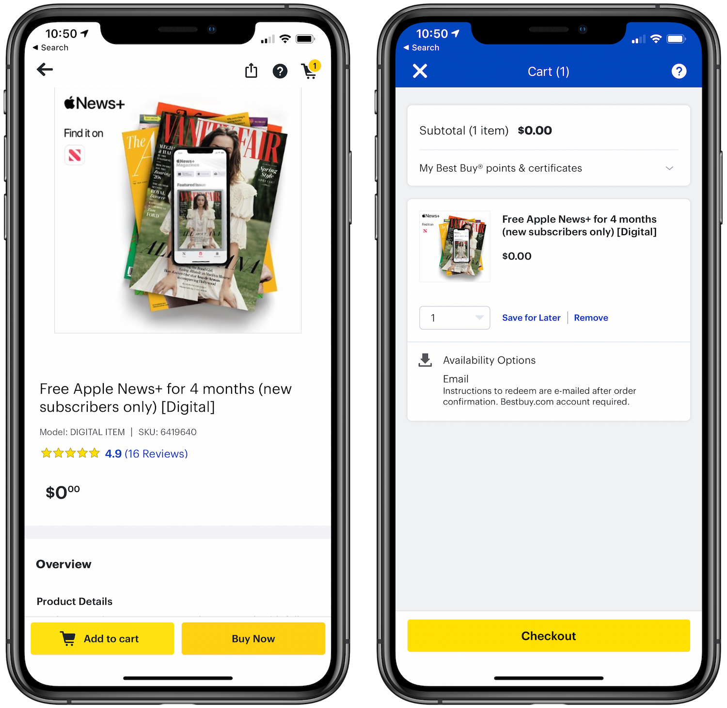 photo of Best Buy Offering Four Months of Apple News+ at No Cost for New Subscribers image