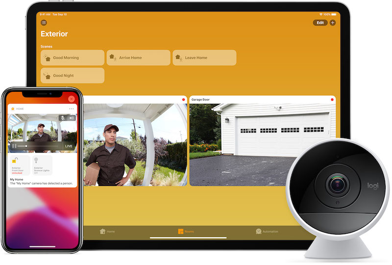 apple homekit floodlight camera