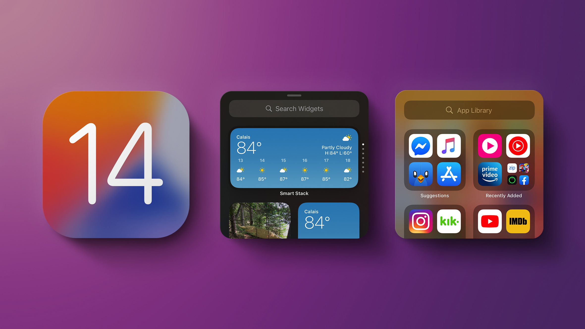 iOS 14 Home Screen Changes: App Library, Widgets, Hiding Apps and More